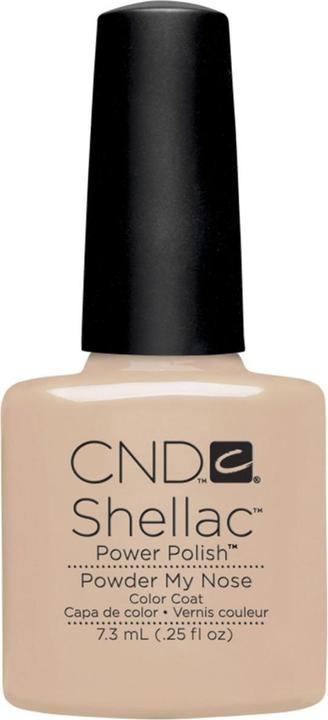 CND Shellac - Color Coat Powder My Nose (Nude, UV-Gel Lack)
