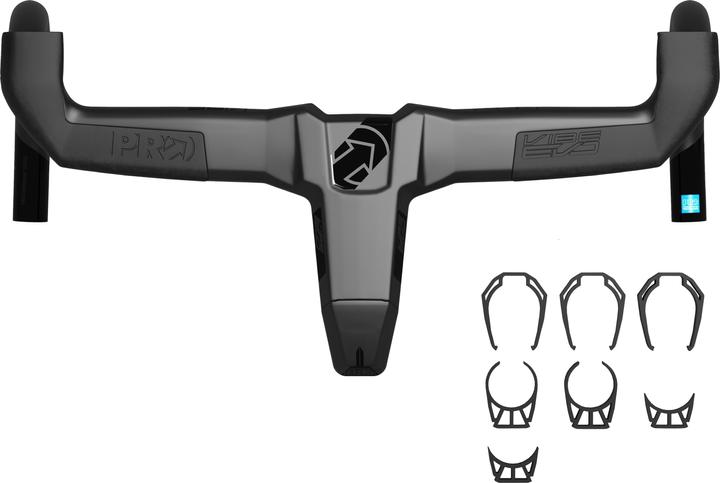 Actual product image PRO Handlebar Road Vibe EVO 42 cm 115 mm carbon black incl. spacer (31.80 mm)