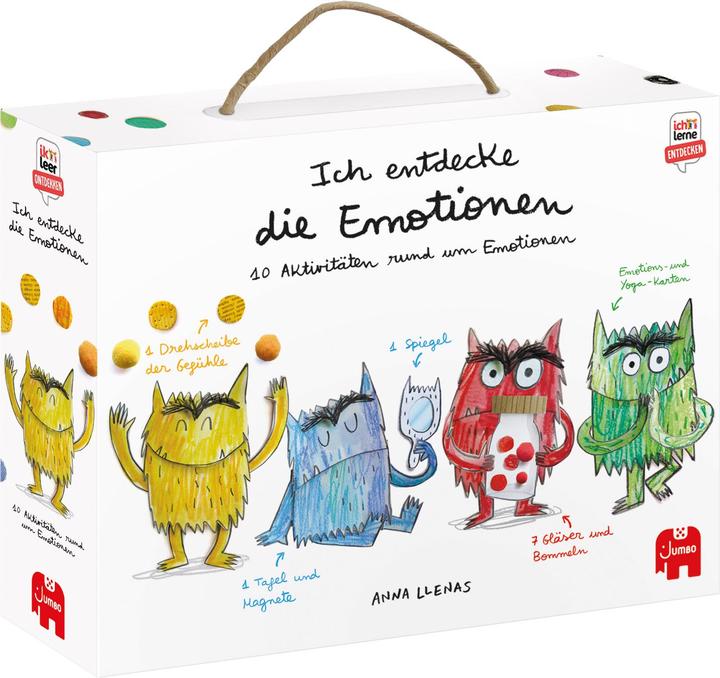Jumbo Ich lerne entdecken - Color Monster (Deutsch)