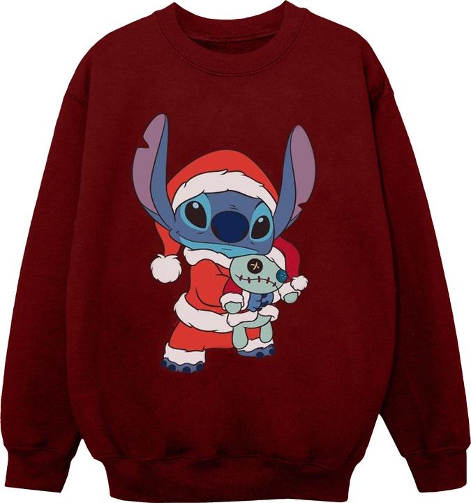 Immagine prodotto Disney Lilo And Stitch Stitch Christmas Felpa Ragazze (116)