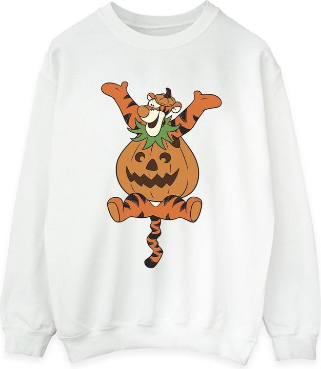 Actual product image Winnie the Pooh Womens/Ladies Tigger Pumpkin Sweatshirt (S)