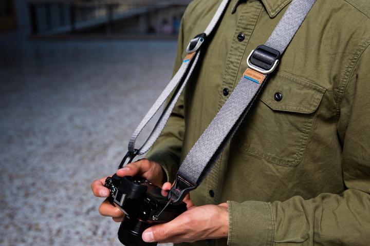 Actual product image Peak Design slide lite (Shoulder strap, Neck belt, Wrist strap)