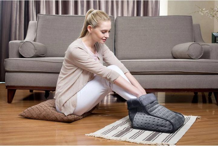 Actual product image Grafner Foot warmer electric with massage function heat cushion heat bag foot warmer