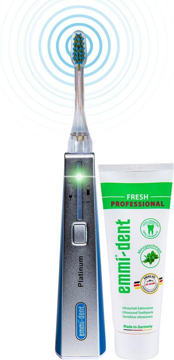 Actual product image Emmi-dent Platinum Ultrasonic (Ultrasonic toothbrush)