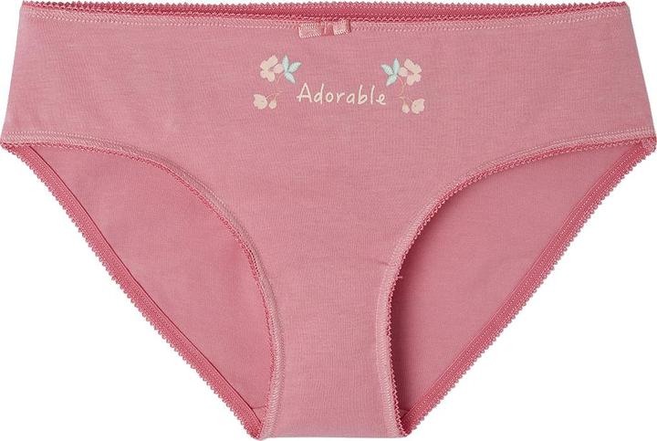 Actual product image Vertbaudet 4-pack girls' briefs with organic cotton (86, pack of 4)