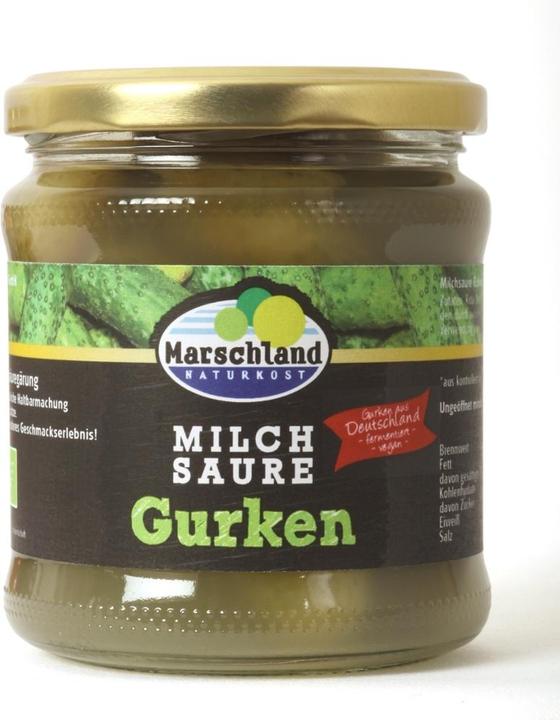 Produktbild Marschland Salz-Dillgurken milchsauer (Glas) ATG 185g (330 g)