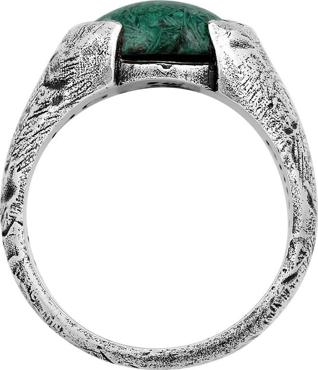 Produktbild Haze & Glory Ring Siegelring Liberty - Afrikanischer Türkis 925 Silber (62, 925 Silber)