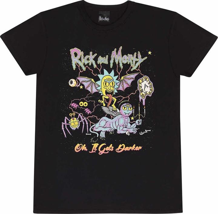 Rick And Morty Oh It Gets Darker TShirt
