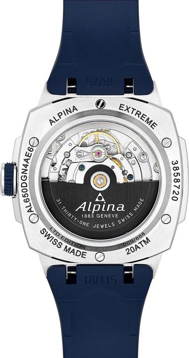 Produktbild Alpina Watch Alpina AL-650DGN4AE6 Extreme Regulator Automatik 41mm 20ATM (Analoguhr, 41 mm)