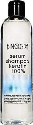Produktbild BingoSpa Keratin Serum Shampoo gegen Haarbruch und Spliss 300ml (300 ml, Flüssiges Shampoo)