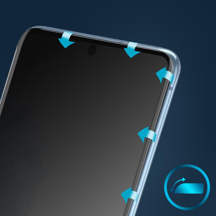 Produktbild Avizar Displayschutzfolie, Case friendly Schutz (1 Stück, Samsung Galaxy S20+)