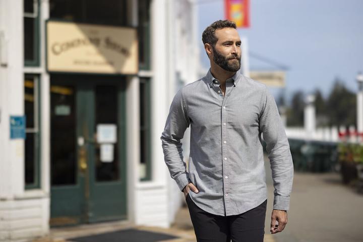 Produktbild Cutter & Buck Belfair Oxford Shirt Men (S)