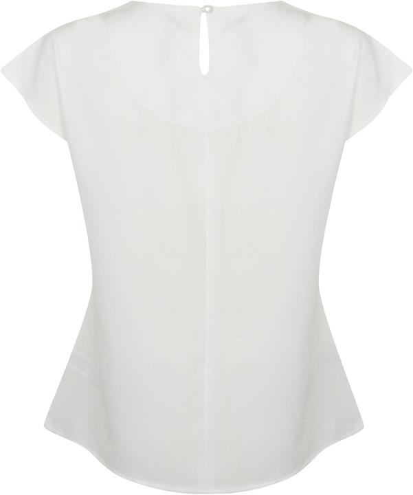 Produktbild Henbury Top Mit Faltendesign Vorne Kurzärmlig (4XL)