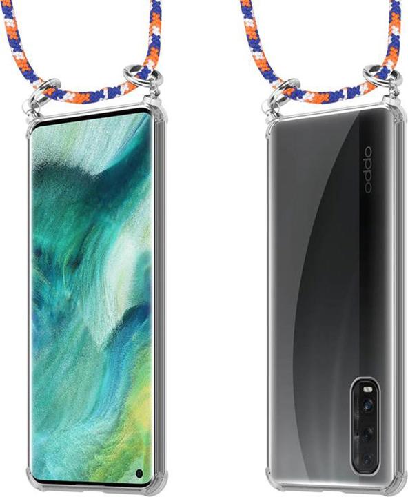 Produktbild Cadorabo TPU Handy Kette SILBER Cover