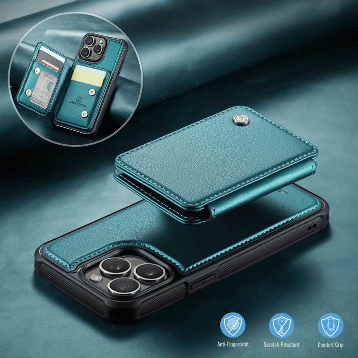 Actual product image Cover-Discount iPhone 16 Pro - 2-in-1 back cover with credit card holder (Apple iPhone 16 Pro)