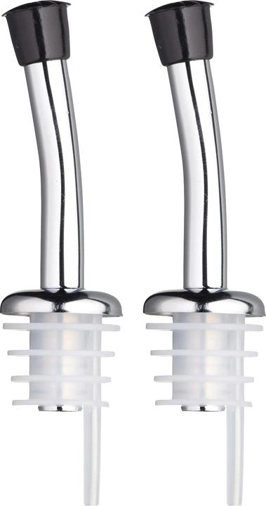Actual product image Kitchen Craft Bottle spout Inox with flaps and K-cork (Dosing spout + pourer)