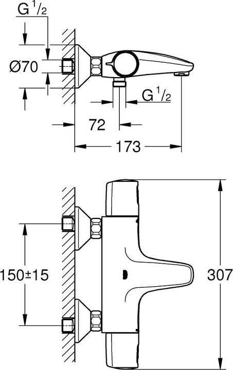 Actual product image Grohe FG Precision Trend New BA-Therm.chr