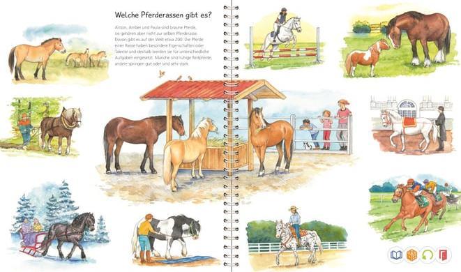 Actual product image tiptoi Pferde und Ponys (German, Susanne Gernhäuser, Melanie Brockamp, 2022)