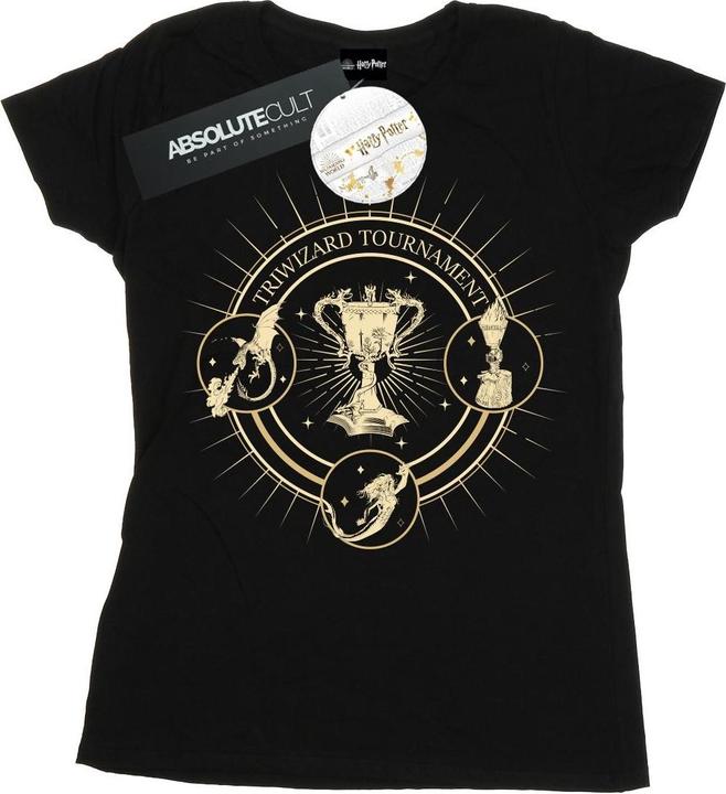 Actual product image Womens/Ladies Triwizard Seal Cotton T-Shirt (XXL)