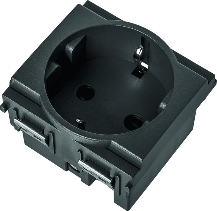 Actual product image Steffen VIMAR built-in socket GERMANY 2Mod (16A/250V) gr