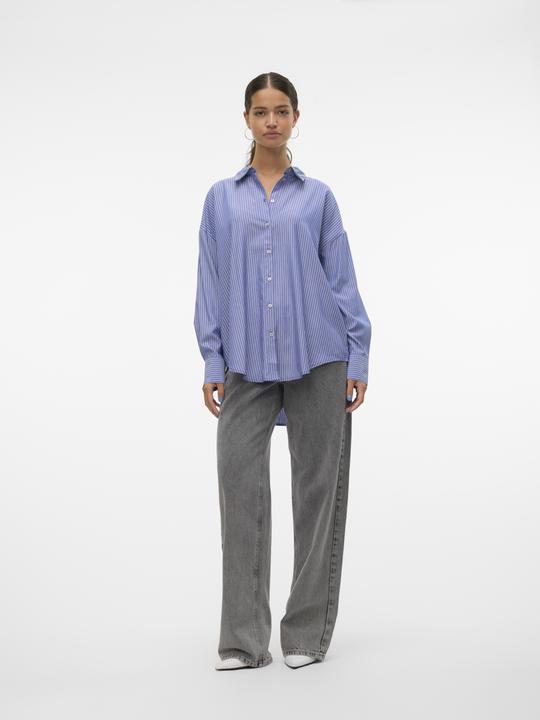 Produktbild Vero Moda Vmnora Ls Oversize Shirt Wvn Ga Noos (M)