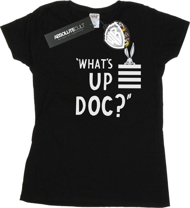 Looney Tunes Bugs Bunny What's Up Doc Stripes TShirt (XXL)
