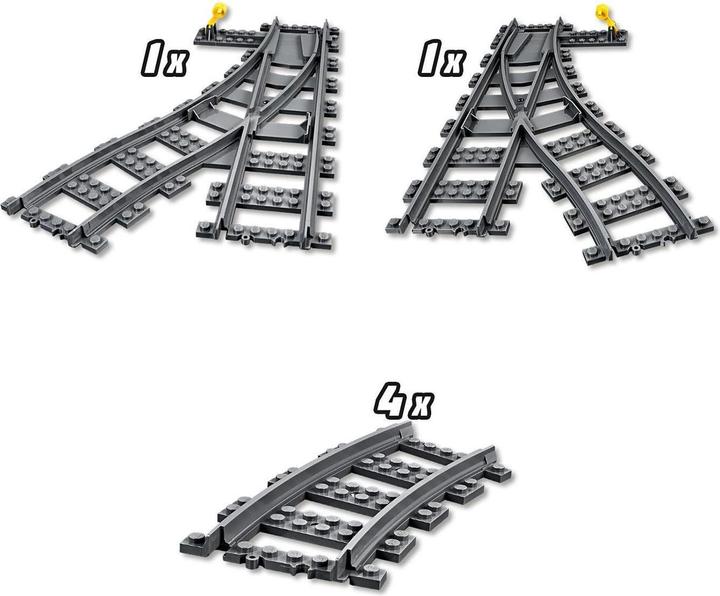 Produktbild LEGO Weichen (60238, LEGO City)
