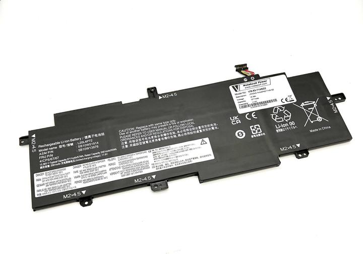Actual product image Vistaport Akku für Lenovo ThinkPad T14s Gen 2, Akkutyp (3711 mAh)