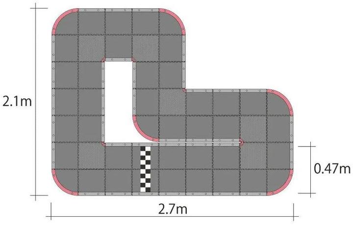 Immagine prodotto Kyosho Mini-Z Grand Prix Circuit 30 48 pezzi, 30 x 30