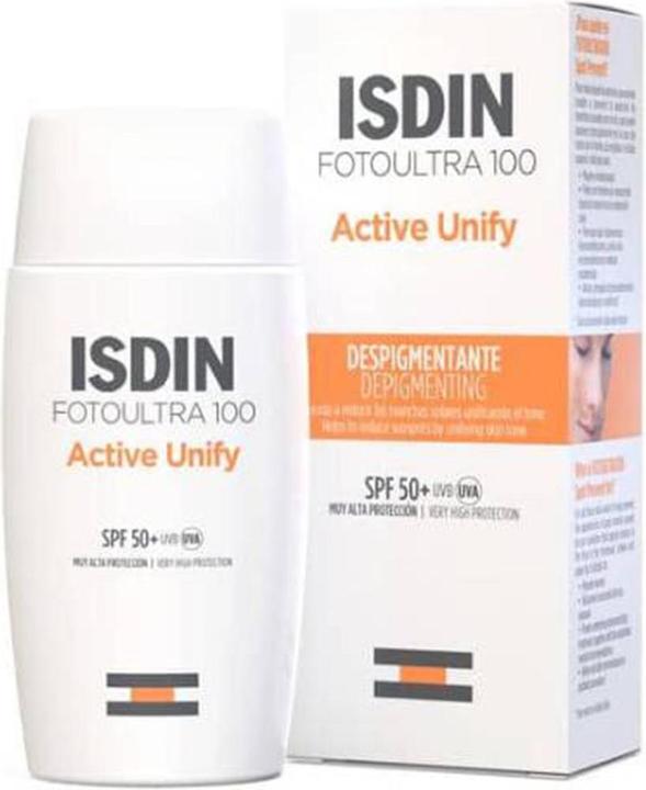 Isdin Fotoultra 100 Active Unify Fusion Fluid Spf50 50ml (Sonnencreme, SPF 50+, 50 ml)