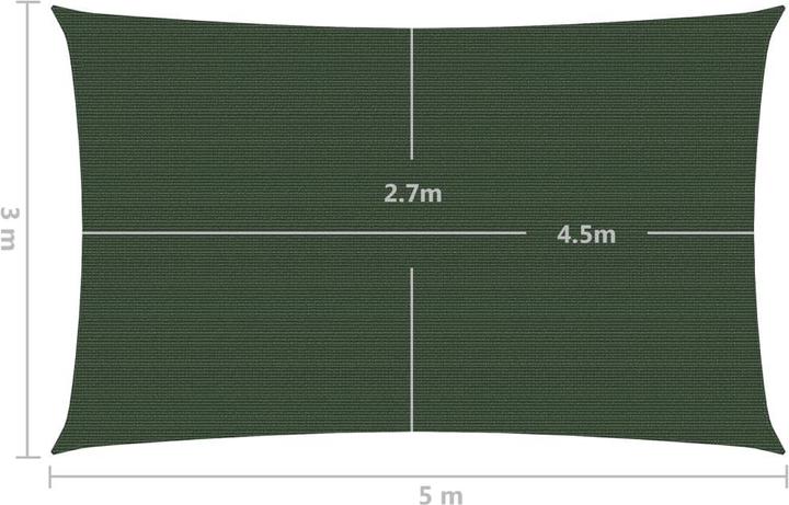 Actual product image VidaXL Sonnensegel (300 x 500 cm)