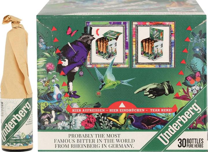 Image du produit Underberg Natural Herbal Digestif 44% Vol. 30x0,02l