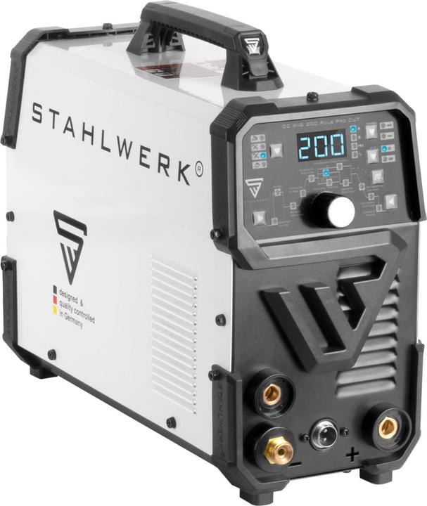 Actual product image Stahlwerk DC TIG 200 Pulse Pro CUT4-in-1 combination welding machine