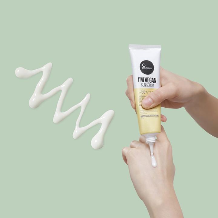 Immagine prodotto Suntique Siero Solare I'M Vegan (Crema solare, SPF 50+, 50 ml)