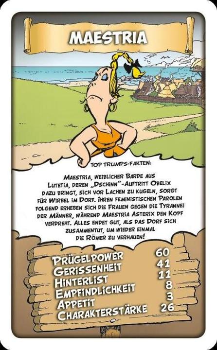 Actual product image Winning Moves WIN64404 - Top Trumps Asterix (EN),card game,2 players and up, 8 years and up (German)