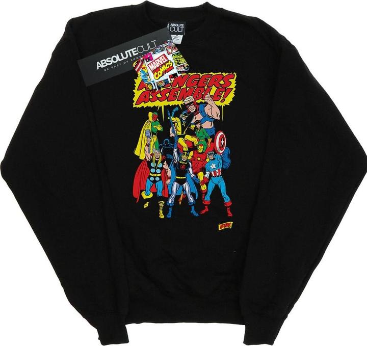 Image du produit - Sweat AVENGERS ASSEMBLE - Garçon (116)