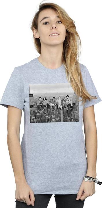 Actual product image Friends Womens/Ladies Construction Photo Cotton Boyfriend T-Shirt (XXL)