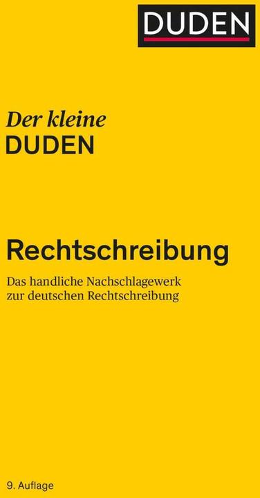 Actual product image Duden Das kleine DE Wörterbuch 783411046690 (German, Duden editorial office, 2021)