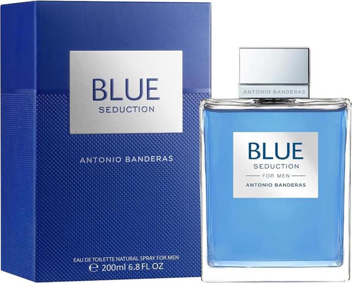 Antonio Banderas Blue Seduction Eau De Toilette For Men Natural Spray 200 Ml (200 ml)