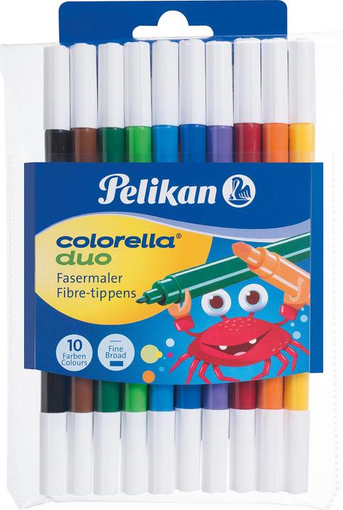 Actual product image Pelikan Fibre pen Colorella duo C407 (Multicoloured, 10 x)