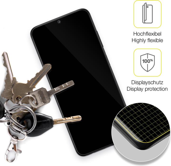 Actual product image Dipos Screen Protector Full-Cover 3D (2 Piece, Samsung Galaxy A04S)