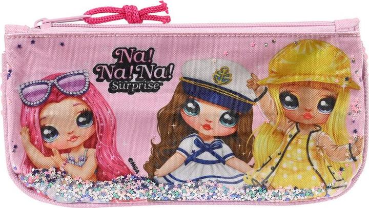 Actual product image Surprise! Na!Na!Na! Surprise Sparkles pink case (23 x 11 x 1 cm)