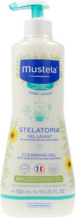 Actual product image Mustela Bébé Stelatopia® Cleansing Gel