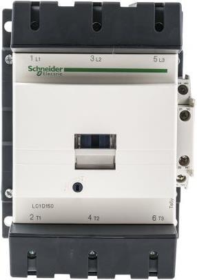 Image du produit Schneider Electric Contacteur 3 pôles à fermeture 150A 24VDC