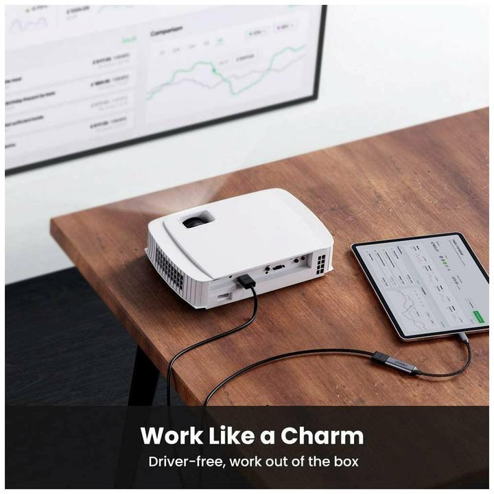 Actual product image Ugreen USB-C to HDMI Adapter (USB-C, HDMI, 10 cm)