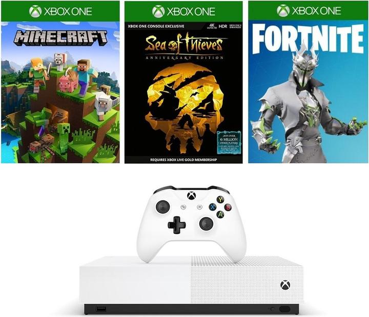 Actual product image Microsoft Xbox One S All Digital Refresh