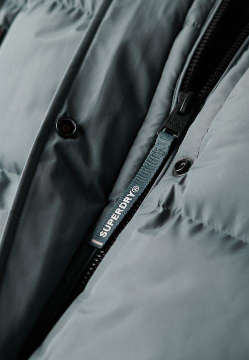 Actual product image Superdry HOODED SPORTS PUFFER MID JKT Dames Jas - Maat S (10)
