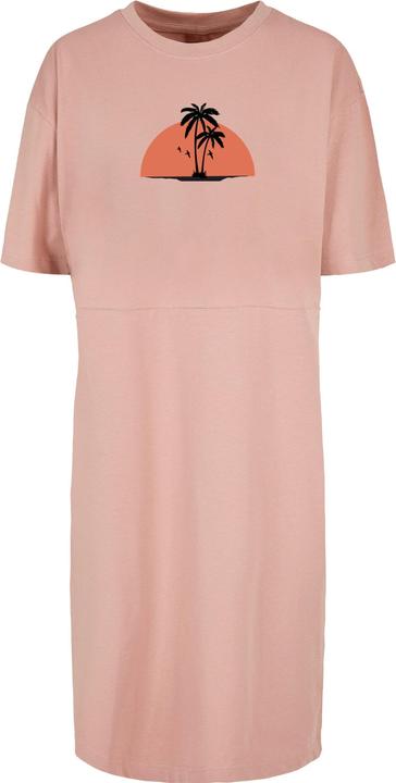 Merchcode Ladies Summer - Beach Oversized Slit Dress - 118913