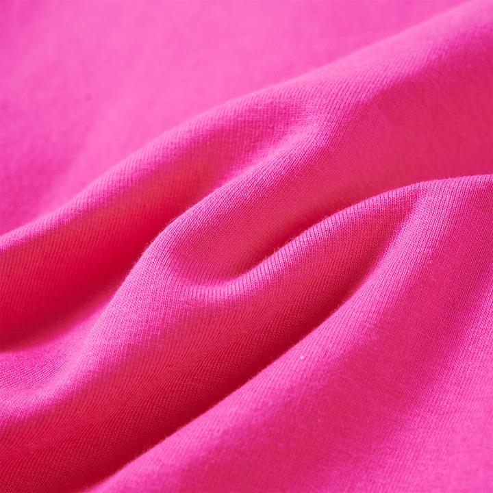 Actual product image VidaXL Children's sweatshirt dark pink 116,Material: 95 % cotton. 5 (116)