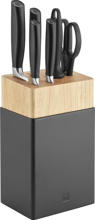 Actual product image Zwilling All Star knife block, 7 pcs, black